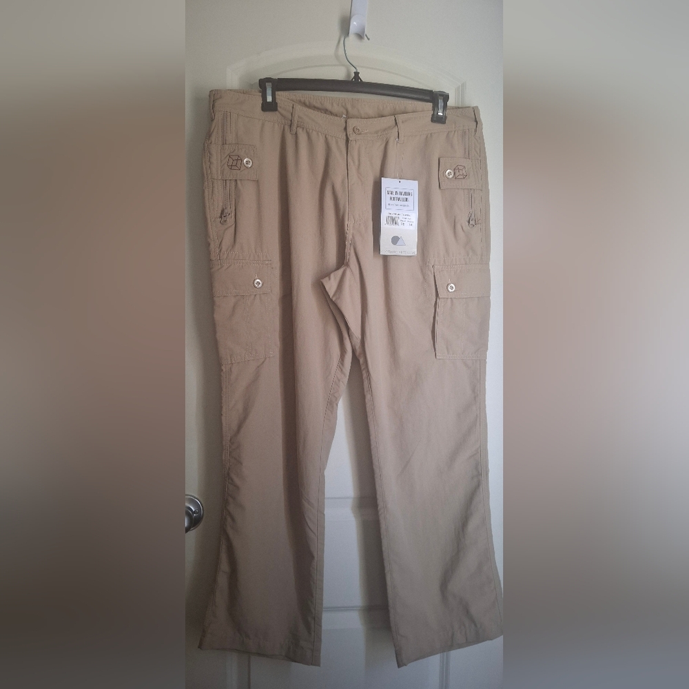 Nwt Clothing Arts Cargo Mens Pants Sz 28x30 Scout Hiking Casual Basic Travel